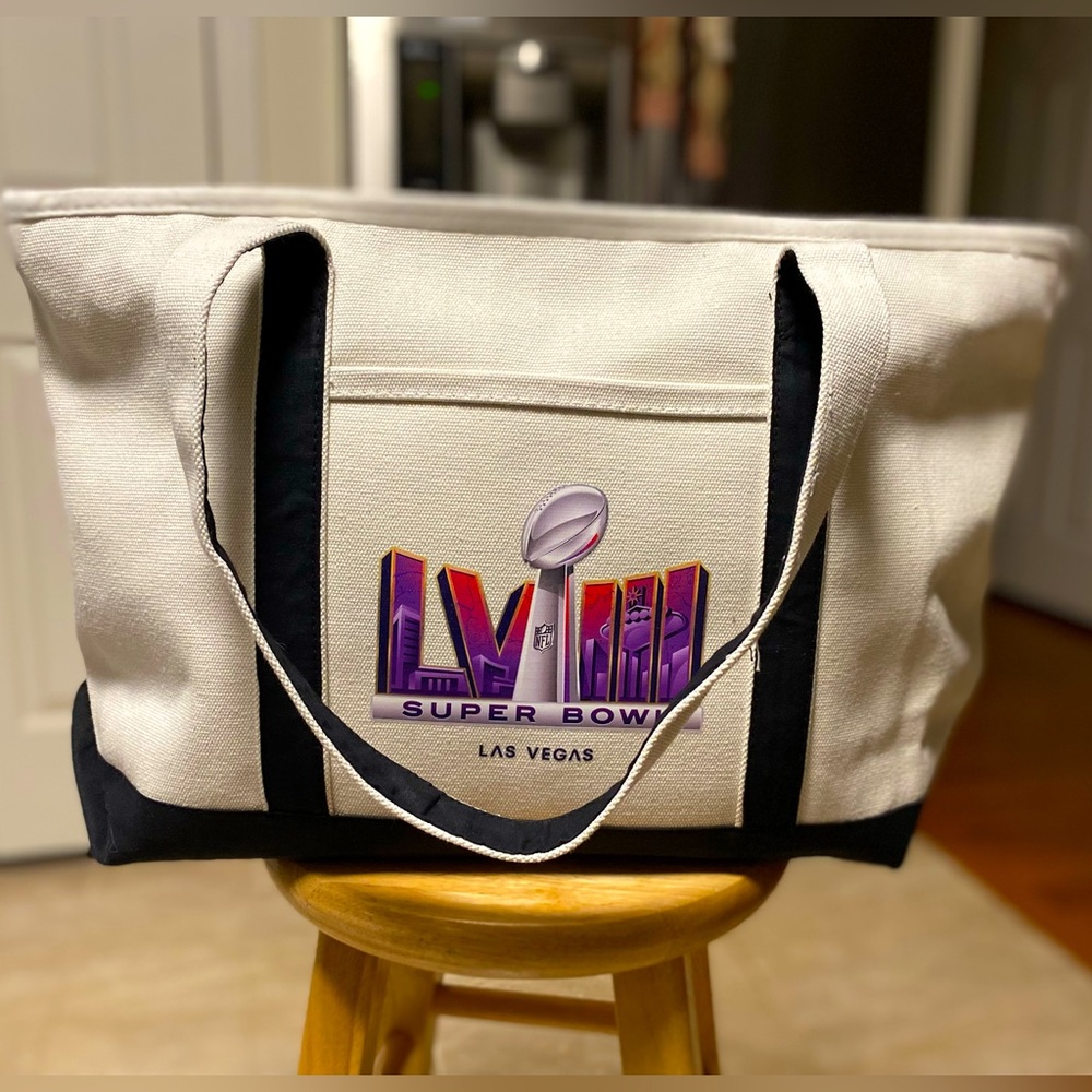 Super Bowl LVIII large duffel / tote bag